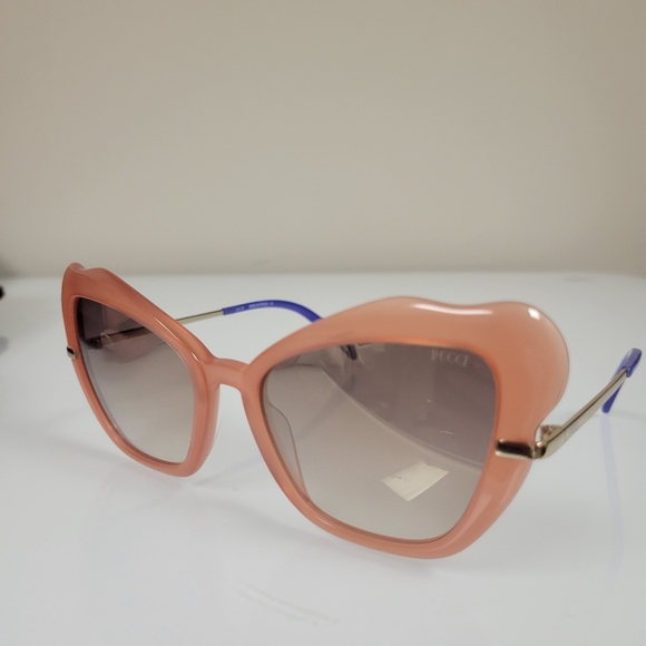 New Emilio Pucci EP135 Butterfly Cat Eye Sunglasses - Picture 2 of 9